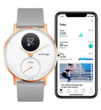 Withings Steel HR Rose Gold hybrid smartwatch (38mm White) General Health & Remedies Boots   