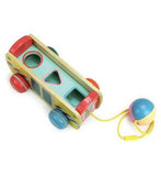 Vilac Coach Pull Toy GOODS Boots   