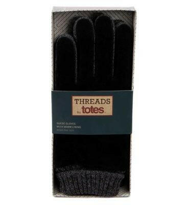 Threads by Totes Suede Gloves GOODS Boots   