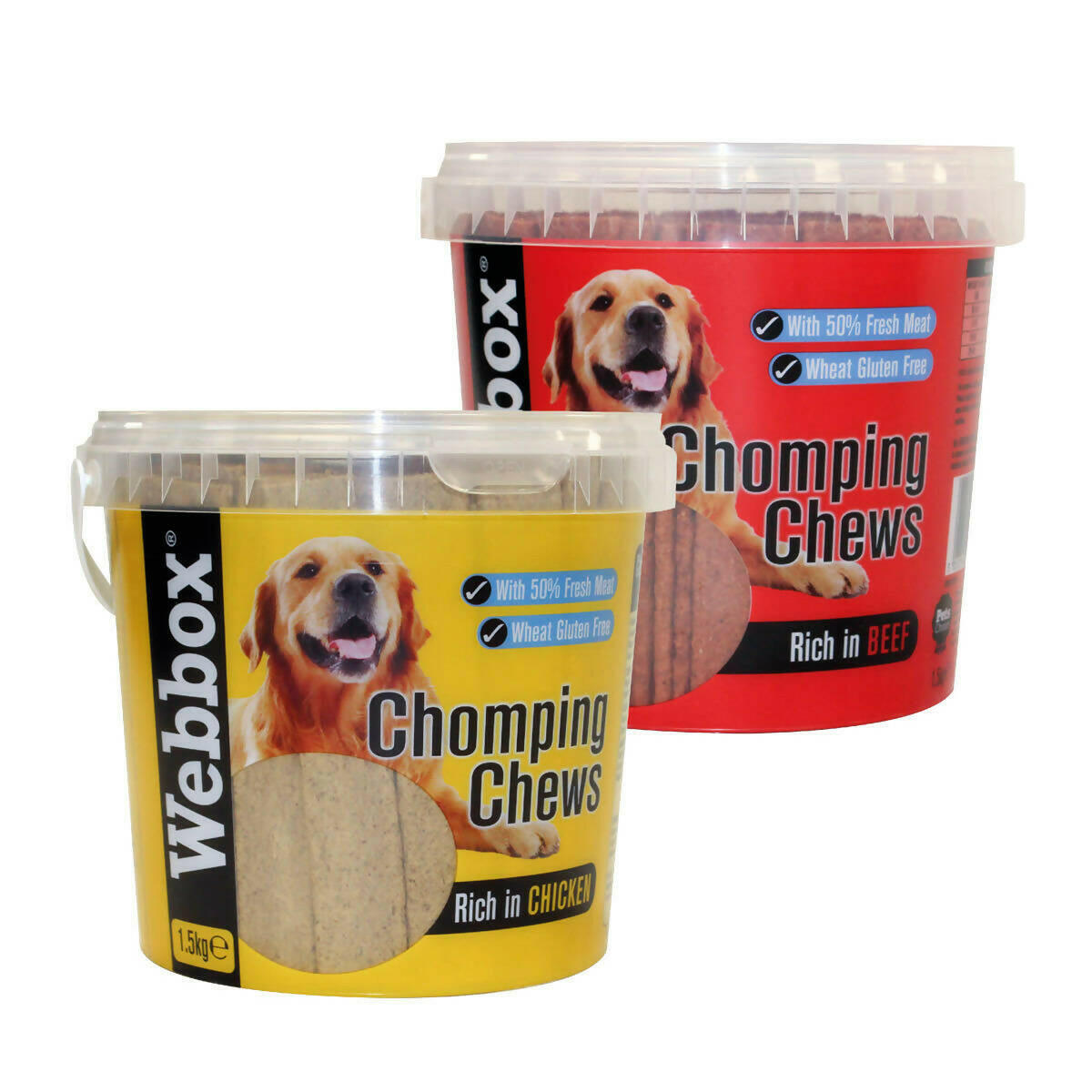 Webbox Meaty Chomping Chews, 1.5kg GOODS Costco UK   