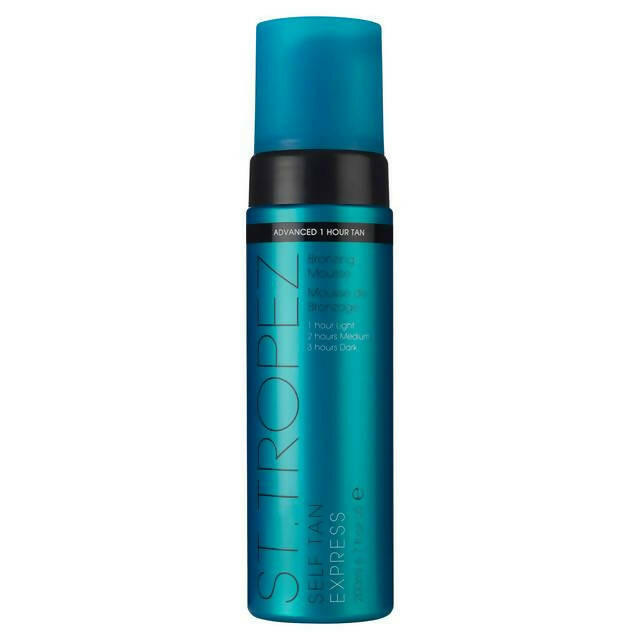 St. Tropez Self Tan Express Bronzing Mousse 200ml face & body skincare Sainsburys   