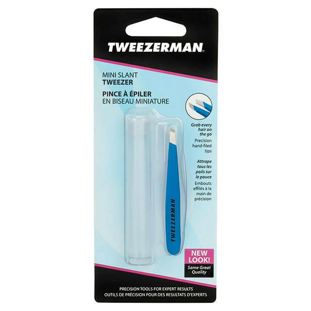 Tweezerman Mini Slant Tweezer Asrt Color Eyebrows Sainsburys   
