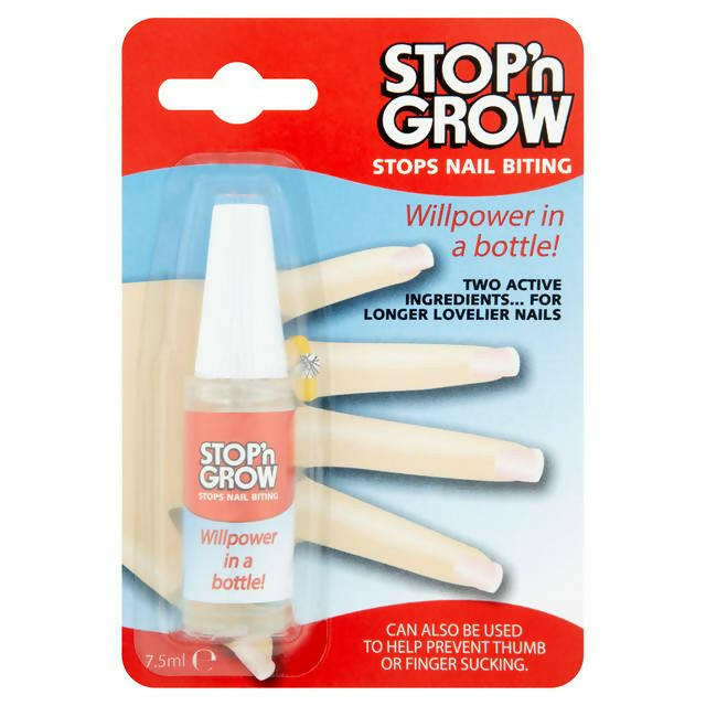 Stop'n Grow Nail Biting Deter 7.5ml Nail accessories Sainsburys   
